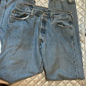 Levi Strauss 501 jeans button fly 34 32